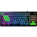 Teclado Membrana TKL VSG Pulsar Negro - Imagen 2